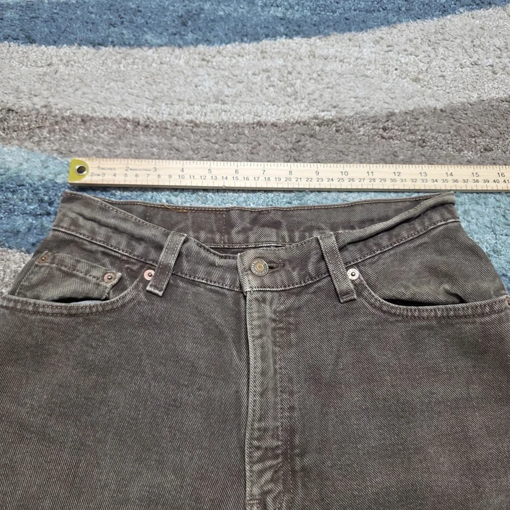 Levi’s 512 Vintage Slim Fit Tapered Leg Brown Jeans Size 11 Made in USA